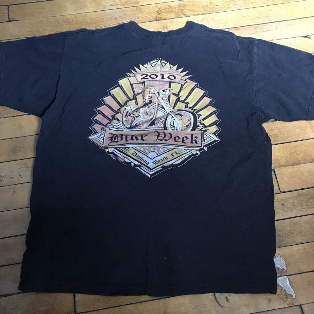 Vintage Bike Week 2010 Daytona Beach Florida Tee‎